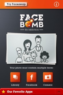 Facebomb - Change faces [Free] 